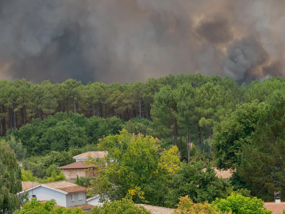 Wildfires in France Force Evacuations of Over 20,000 Residents and Tourists