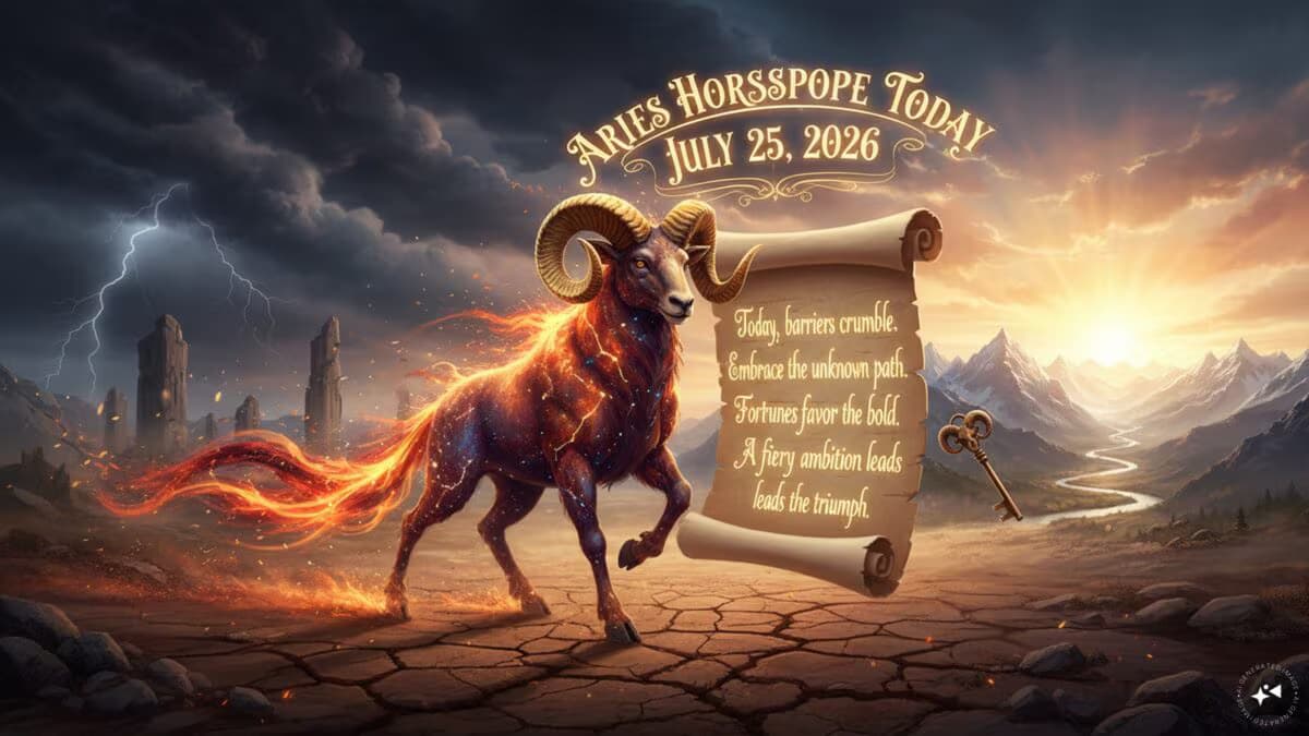 Aries Daily Horoscope for July 25, 2026: Financial Insights and Opportunities
