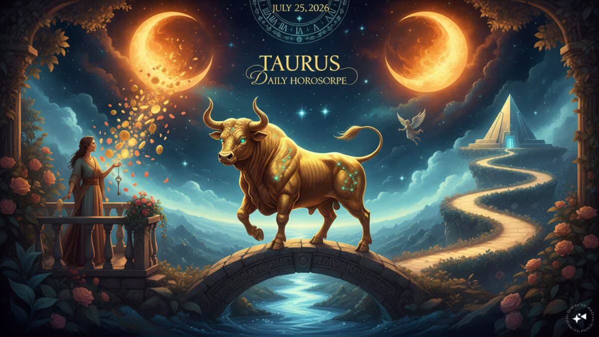 Taurus Daily Horoscope for July 25, 2026: Financial Insights and Personal Growth