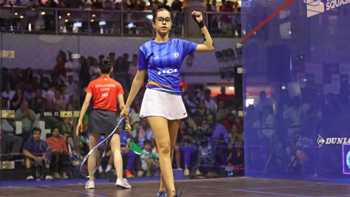 Anahat Singh Makes History as First Indian in World Junior Squash Final