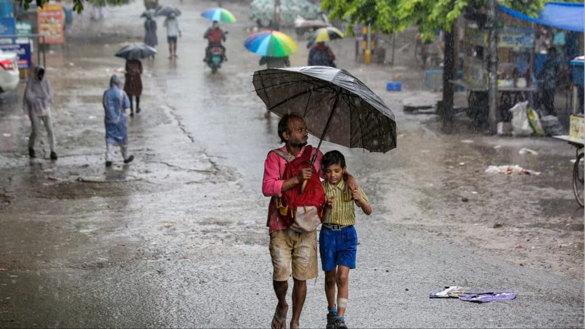 Delhi-NCR Faces Heavy Rainfall; Orange Alert Issued for More Showers Ahead