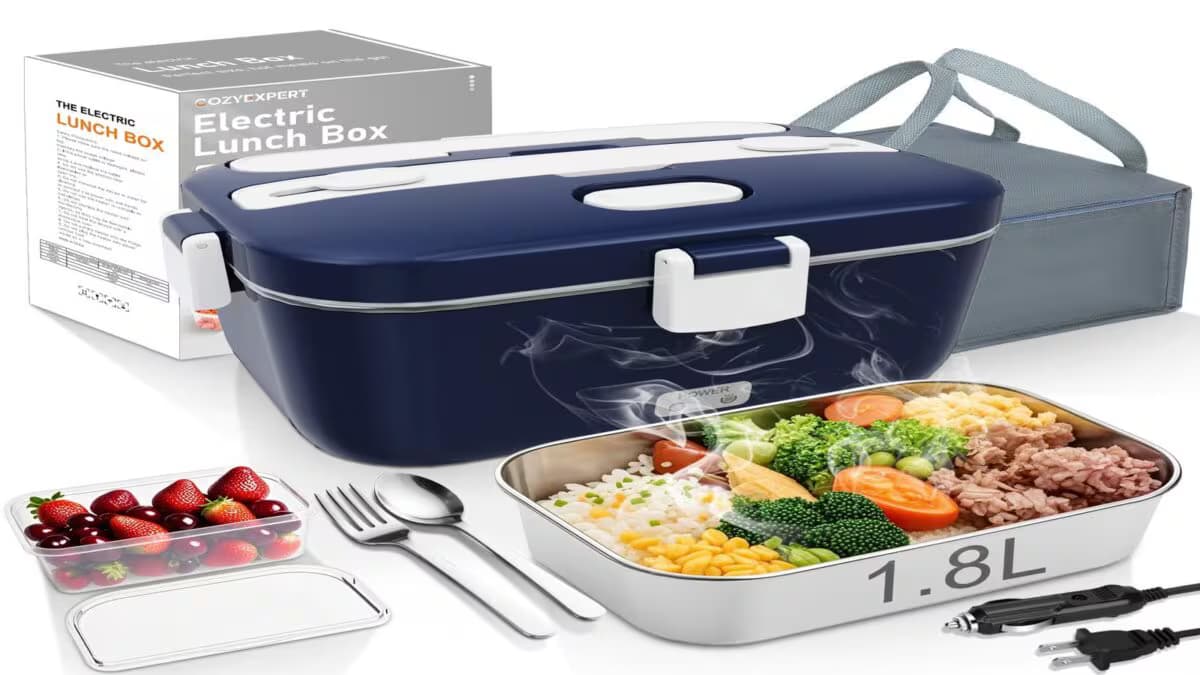 Electric Lunch Boxes: Heating Times for Dal and Rice Explained