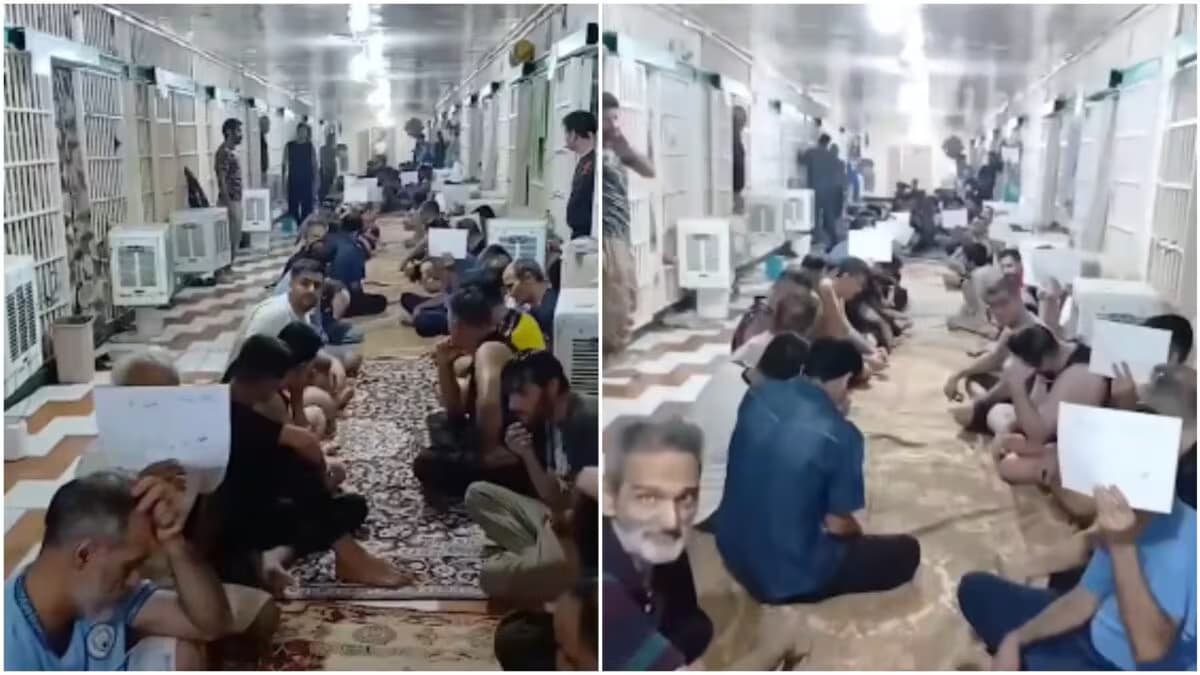 mass hunger strike in iran 1