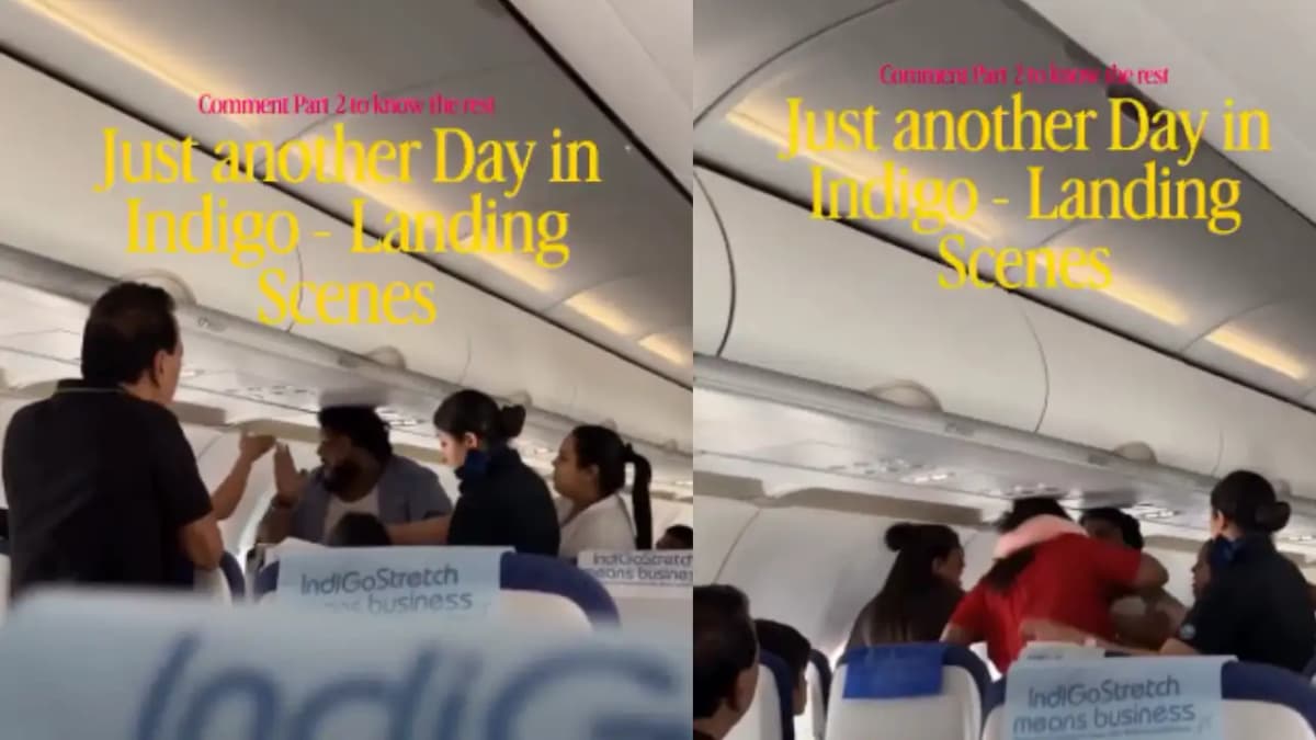indigo flight erupts in chaos