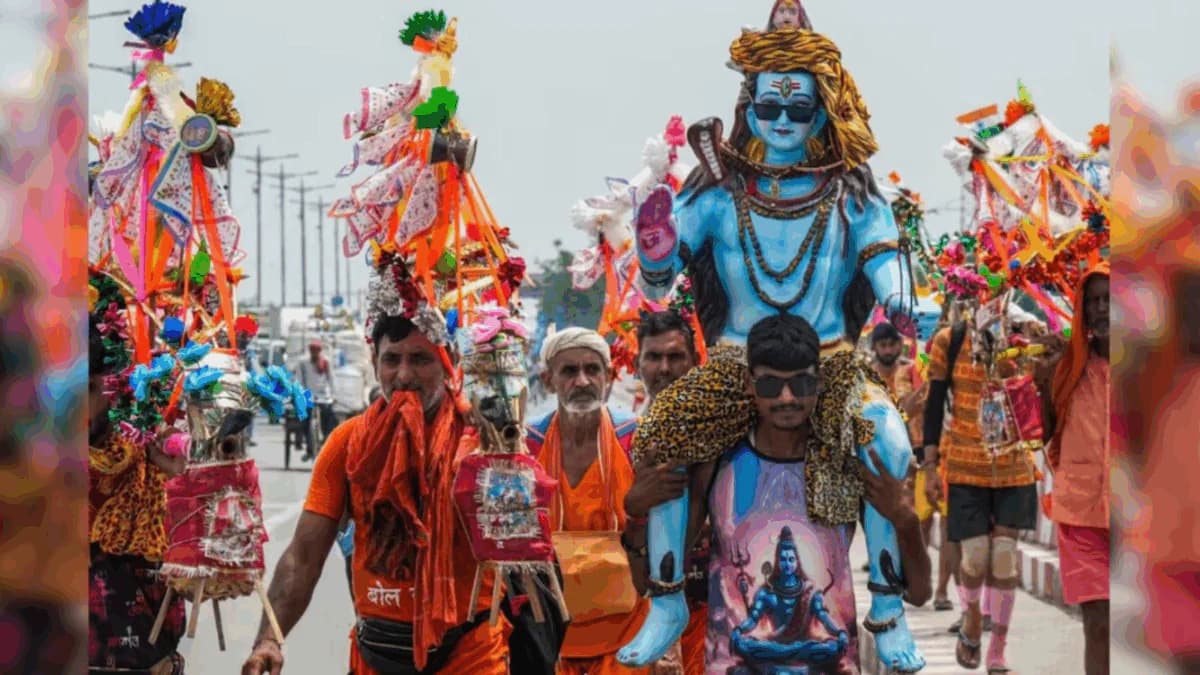 kanwar yatra preparations tra