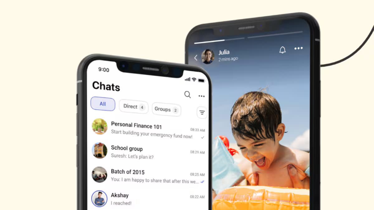 arattai introduces aadhaar ver