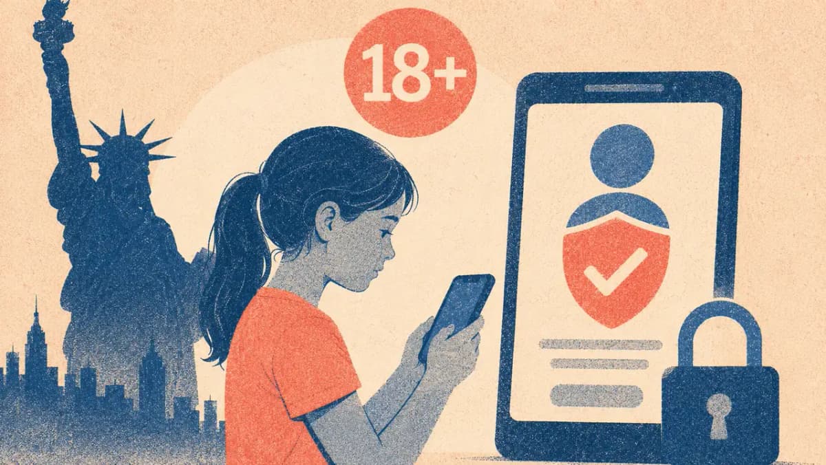 New York Implements New Age Verification Rules for Social Media Platforms