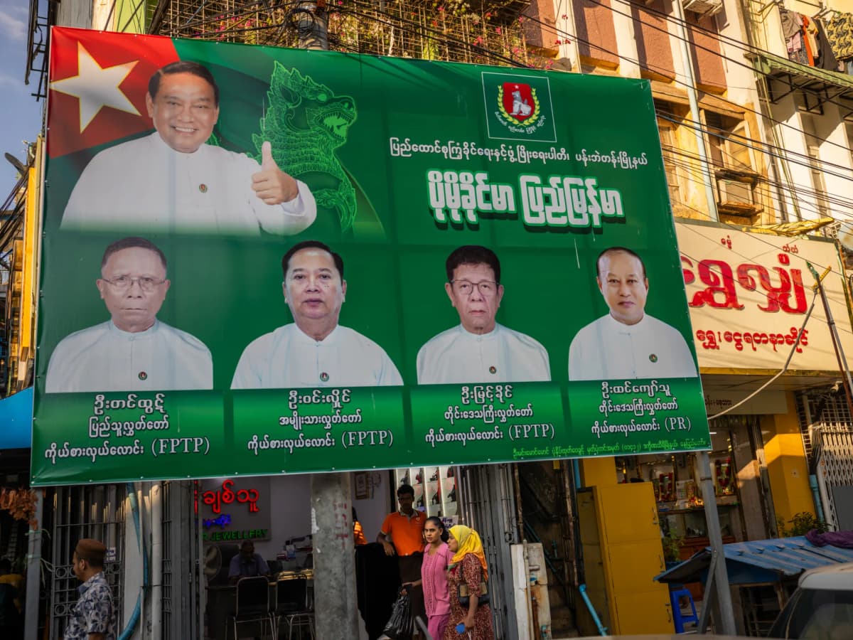 Myanmar Activists Sentenced to 37 Years for Election Protest