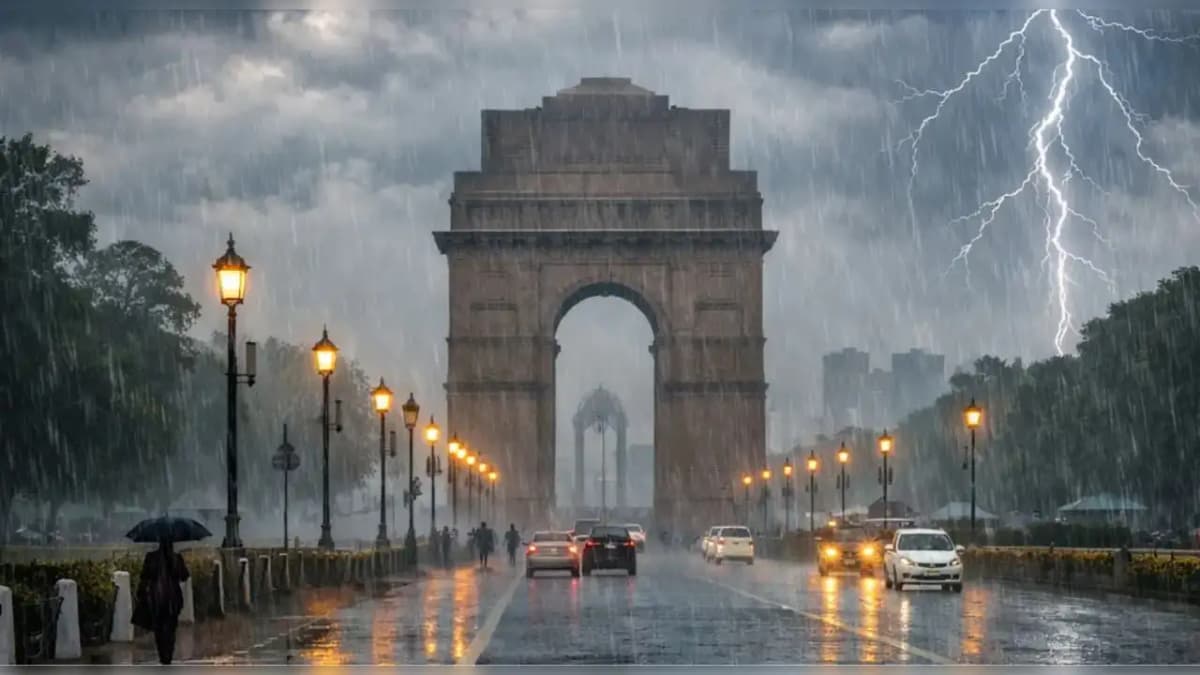 Delhi Experiences Coldest July Day in Three Years Amid Heavy Rain Forecast