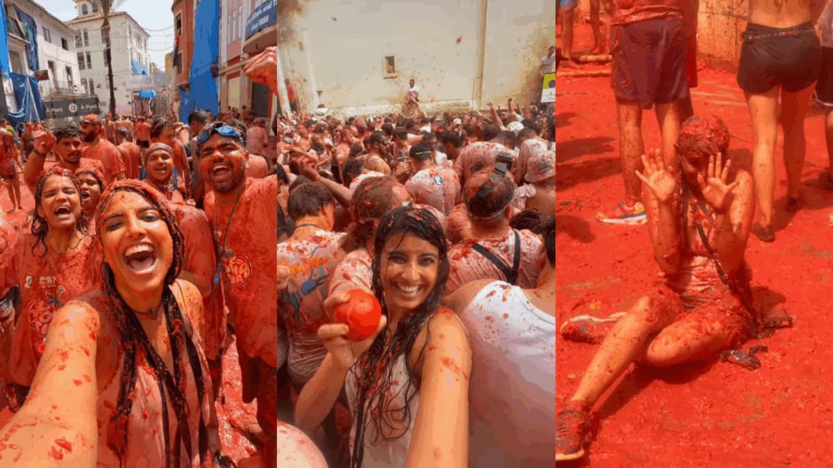 Indian Influencer Reveals Truth About Spain's La Tomatina Festival Experience