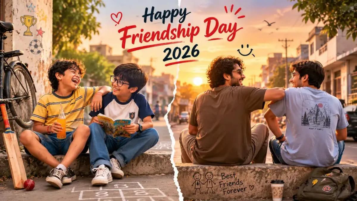 Rekindling Childhood Memories with AI Images This Friendship Day 2026