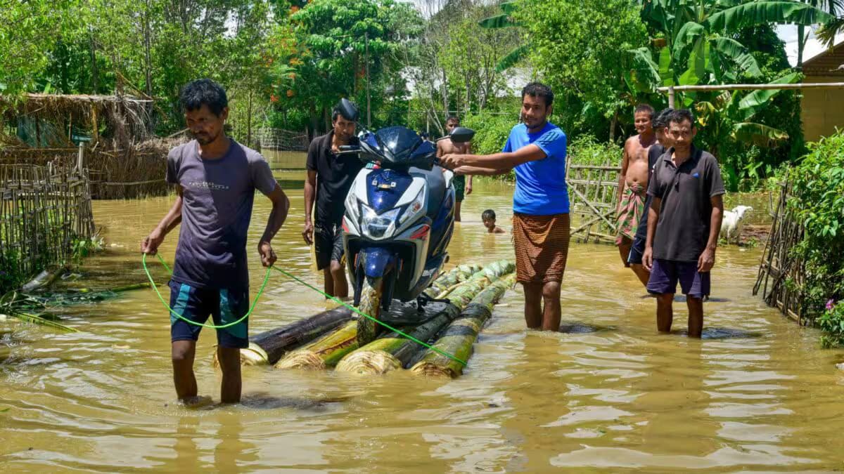 Assam Government Implements Loan Moratorium for Flood Victims as Death Toll Hits 80