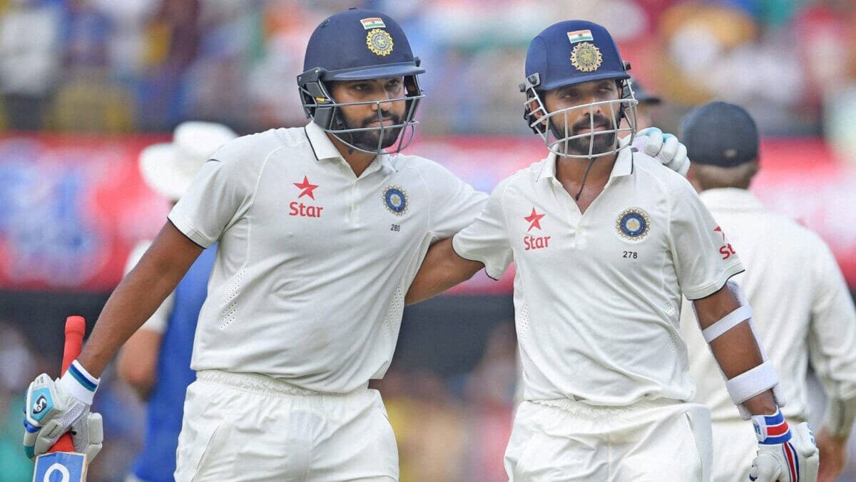 Rohit Sharma and Virat Kohli Honor Ajinkya Rahane's Remarkable Career