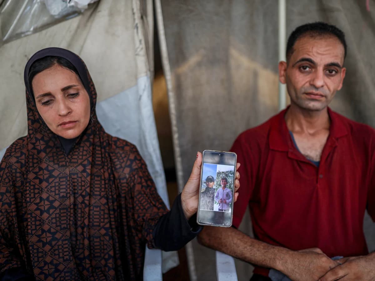 gaza family s heartbreaking se