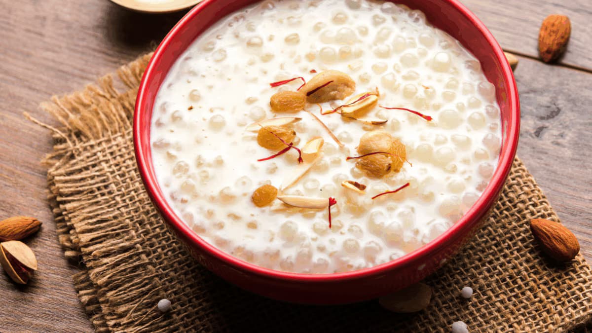 delicious sabudana kheer recip