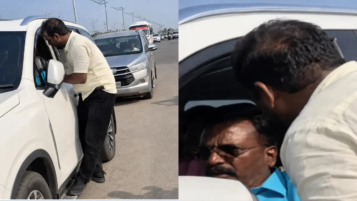 viral video shows vck worker c