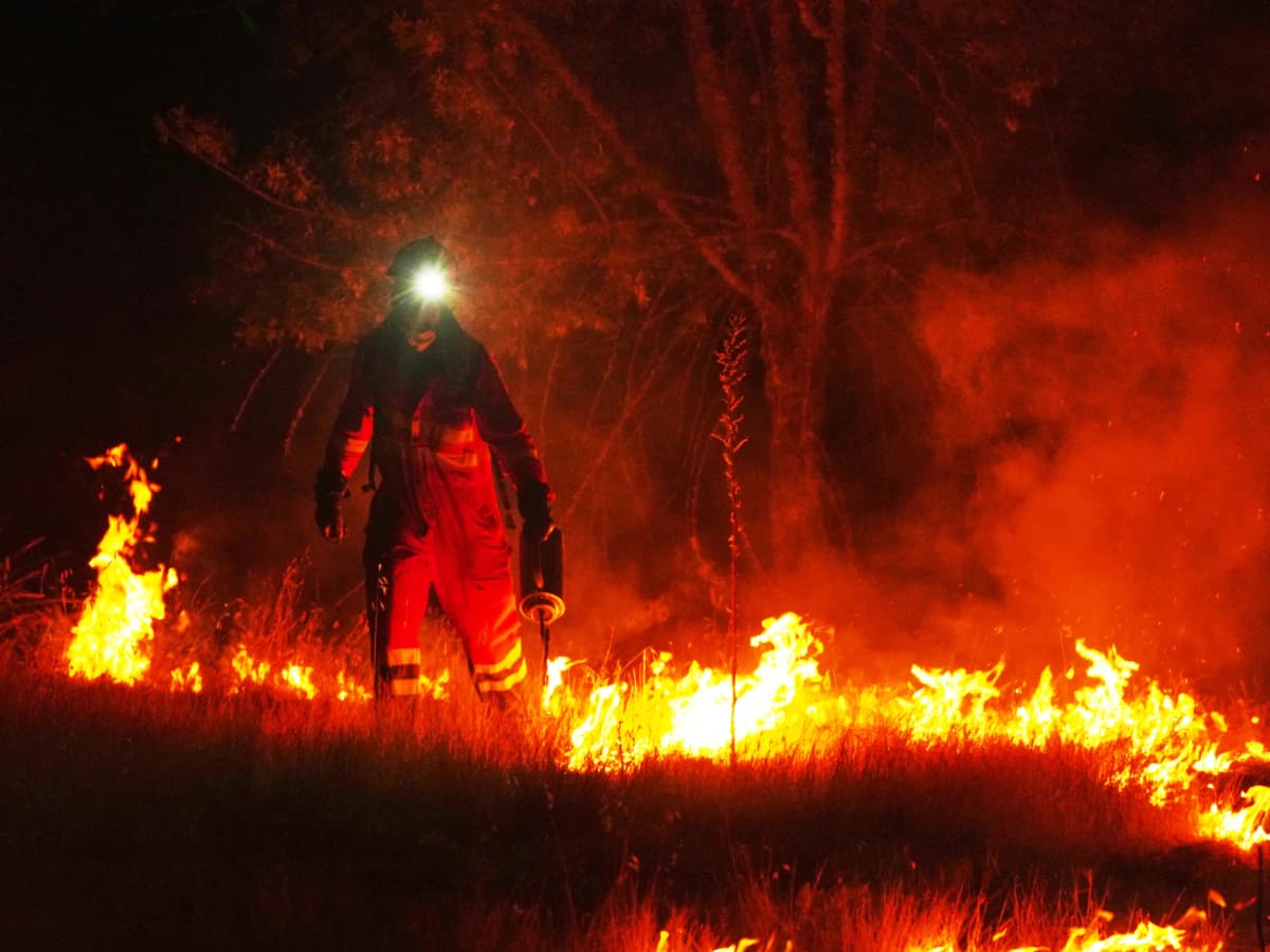 wildfires in france and spain