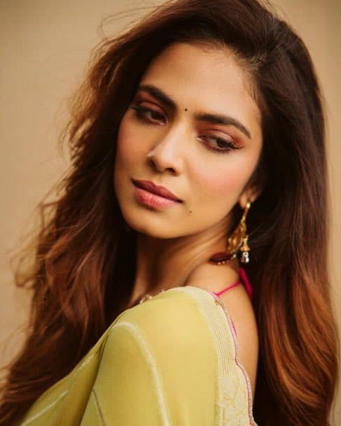 Hot Photos Of Heroine Malavika Mohanan In Saree Go Viral