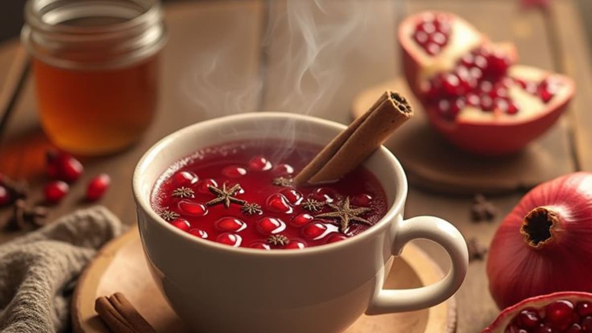 Amazing Health Benefits Of Pomegranate Peel Tea